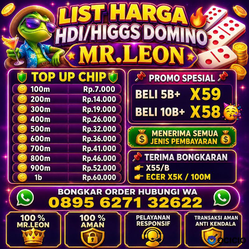 TERIMAH BONGKAR CHIP DOMINO DAN ROYAL DREAM