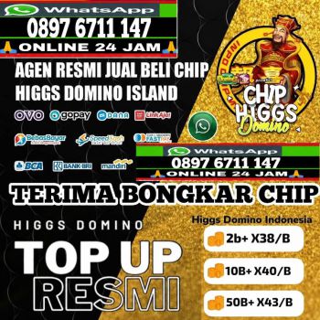 CARA BONGKAR CHIP HIGGS DOMINO ISLAND AMANAH DAN TERPERCAYA AGEN RESMI AMANAH 💯💯