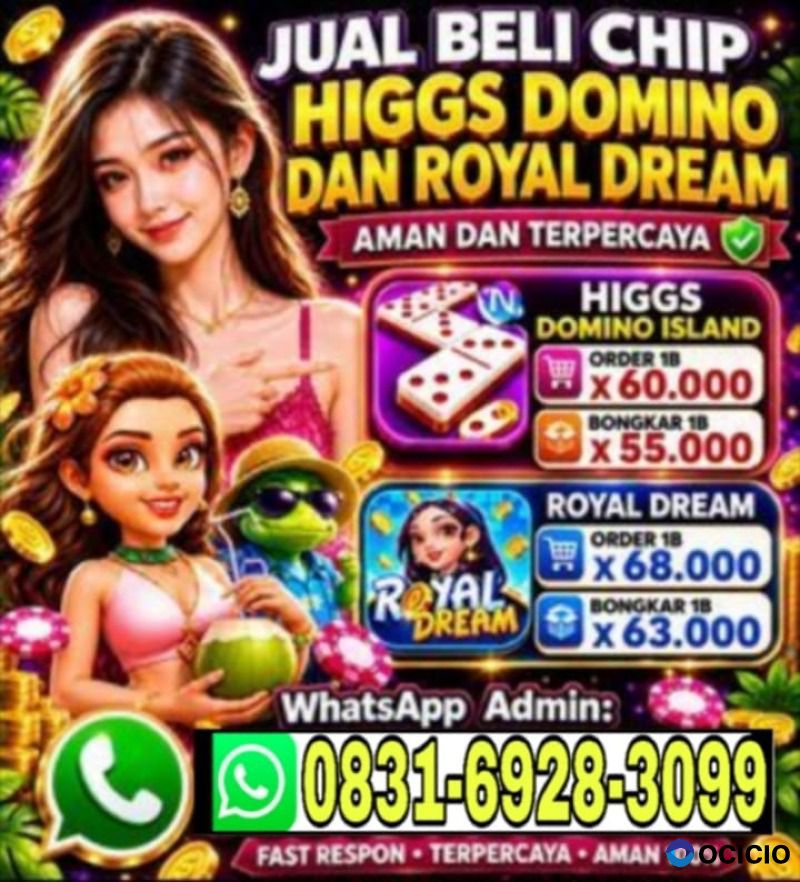 Terima bongkar chip island domino higgs wa 0831-6928-3099