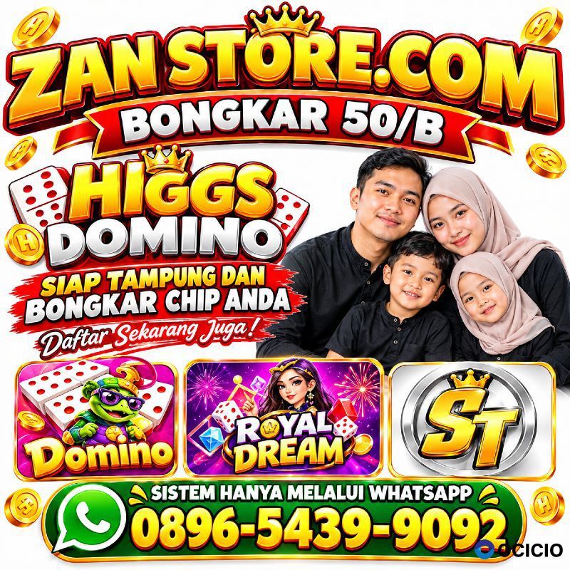 Terima bongkar chip Higgs domino island aman dan terpercaya wa 0896-5439-9092