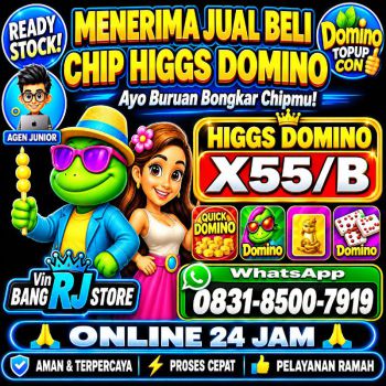 TERIMA BONGKAR CHIP HDI HIGGS DOMINO ISLAND DAN ROYAL DREAM WA 0831-8500-7919