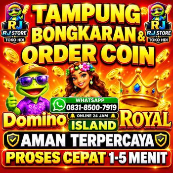 TERIMA BONGKAR CHIP HDI HIGGS DOMINO ISLAND JUAL BELI CHIP HDI WA 083185007919