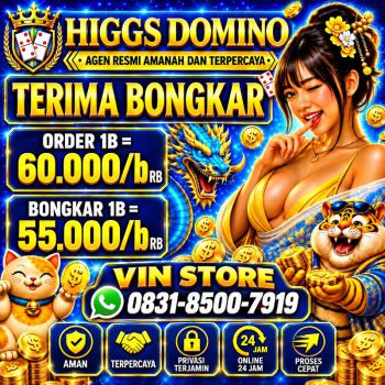 TERIMA BONGKAR CHIP HDI HIGGS DOMINO ISLAND JUAL BELI CHIP HDI WA 083185007919