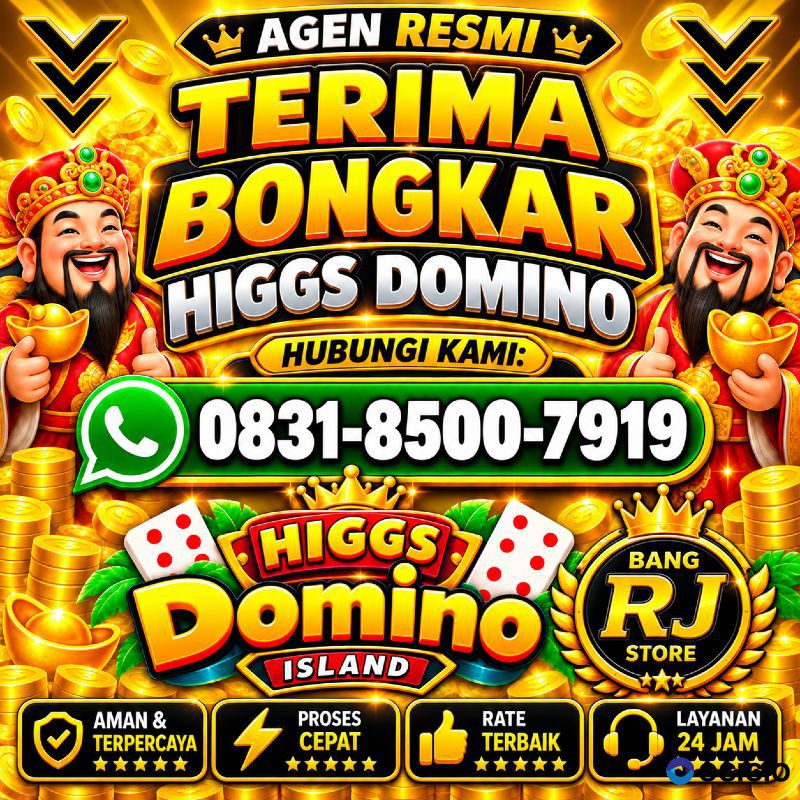 TERIMA BONGKAR CHIP HDI HIGGS DOMINO ISLAND DAN ROYAL DREAM WA 0831-8500-7919