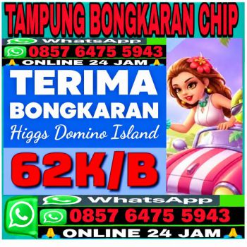 Terima bongkar chip domino agen jual beli chip hdi higgs domino island