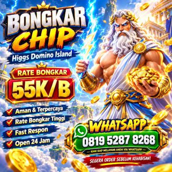 TERIMA BONGKAR CHIP DOMINO BUKA 24JAM PROSES CEPAT WA 0819-5287-8268