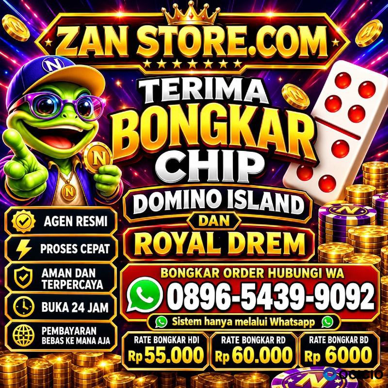 Terima Bongkaran Chip Higgs Domino Island Aman Dan Amanah